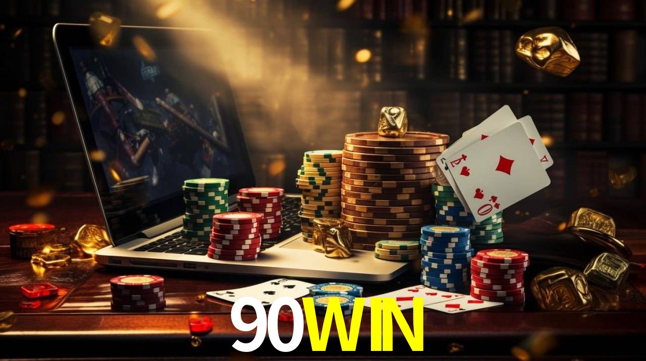 90WIN Logo - Bônus com Rollover Justo