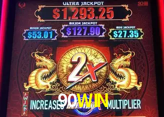 90WIN bônus — painel de promoções no aplicativo