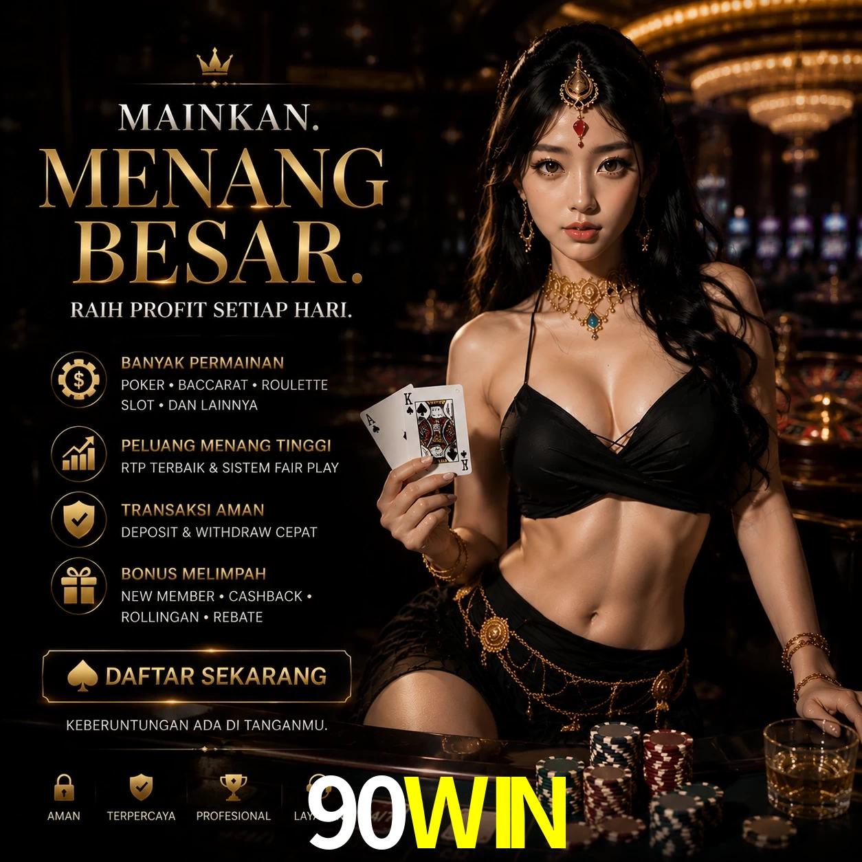 App 90WIN para Android e iOS - download grátis