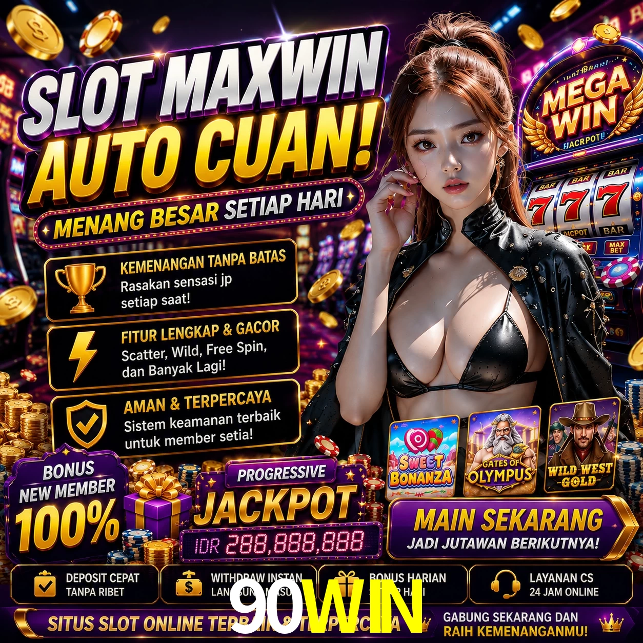 Programa VIP 90WIN - benefícios exclusivos